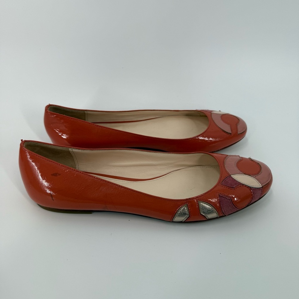 Coach Kora Patent Ballet Flats - Picture 2 of 7